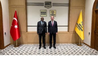 Cibuti Cumhuriyeti Ankara Büyükelçisi Abdillahi, Başkan Altay’ı Ziyaret Etti