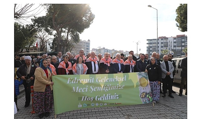 Edremit’te zeytin, emek ve dayanışma MeciŞenliği’nde buluştu