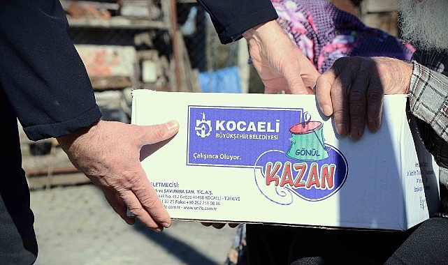 “Gönül Kazan” ile sofralara sıcak yemek